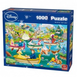 Puzzle 1000 pièces - Pixar Disney - Movie magic, un jeu édité par King