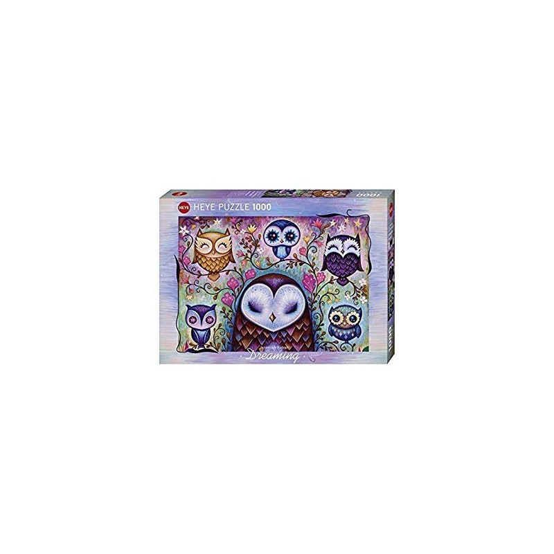 Puzzle 1000 pièces Big Owl un jeu Heye Puzzle 1000 pièces Big Owl un jeu Heye
