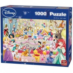 Puzzle 1000 pièces - Disney - Happy Birthday un jeu King