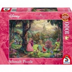 Puzzle 1000 pièces Kinkade - La belle au bois dormant un jeu Schmidt