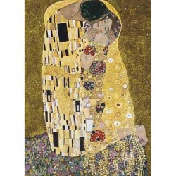 Puzzle 1000 pièces - Gustav Klimt - Le baiser un jeu Ricordi