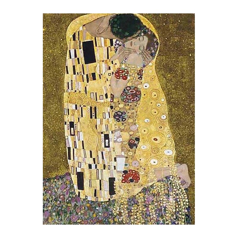 Puzzle 1000 pièces - Gustav Klimt - Le baiser un jeu Ricordi