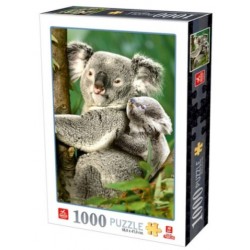 Puzzle 1000 pièces - Koalas un jeu D-Toys