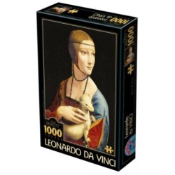 Puzzle 1000 pièces - Leonardo Da Vinci un jeu D-Toys