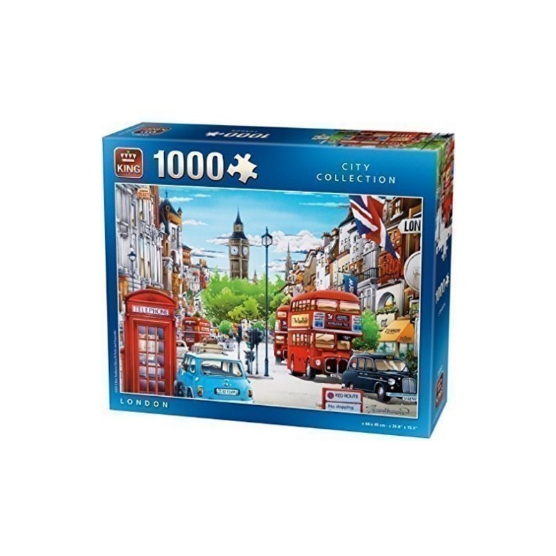 Puzzle 1000 pièces - London City un jeu King