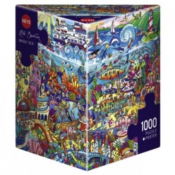 Puzzle 1000 pièces - Berman - Magic sea un jeu Heye