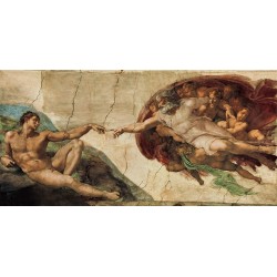 Puzzle 1000 pièces - Michelangelo - Creazione di adamo un jeu Ricordi