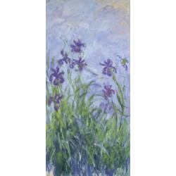 Puzzle 1000 pièces - Monet - Iris mauve un jeu Ricordi