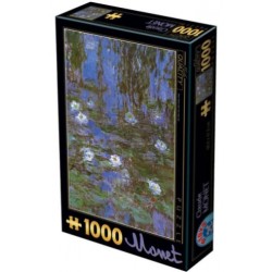 Puzzle 1000 pièces - Monet -Nénuphars un jeu D-Toys