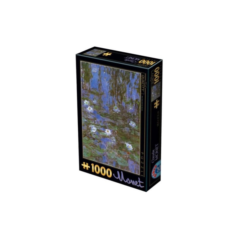 Puzzle 1000 pièces - Monet -Nénuphars un jeu D-Toys Puzzle 1000 pièces - Monet -Nénuphars un jeu D-Toys