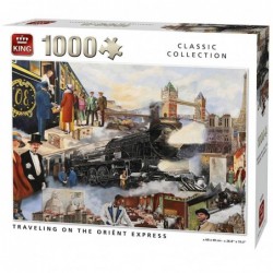 Puzzle 1000 pièces - Orient Express un jeu King