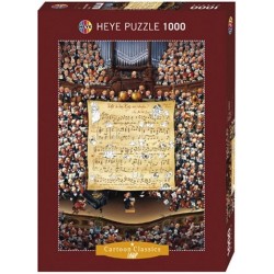 Puzzle 1000 pièces - Partition un jeu Heye