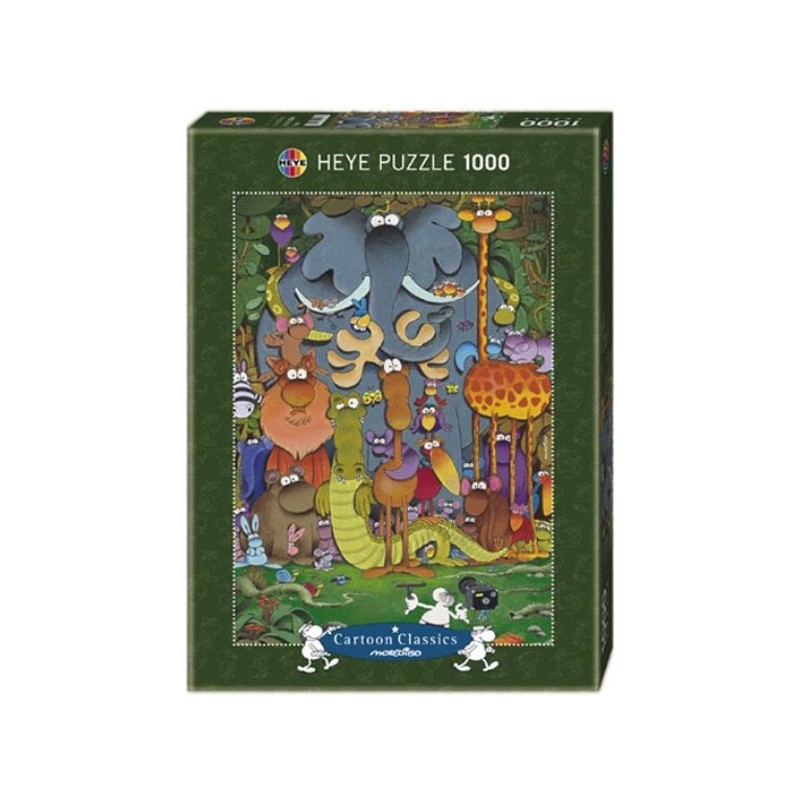 Puzzle 1000 - Mordillo - La photo un jeu Heye