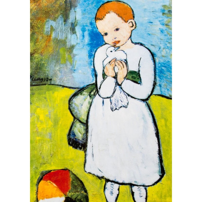 Puzzle 1000 pièces - Picasso - L'enfant au pigeon un jeu Ricordi