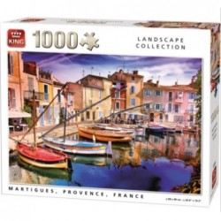 Puzzle 1000 pièces - Martigues Provence un jeu King
