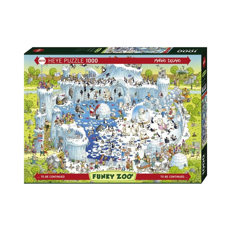 Puzzle 1000 pièces - Polar habitat un jeu Heye