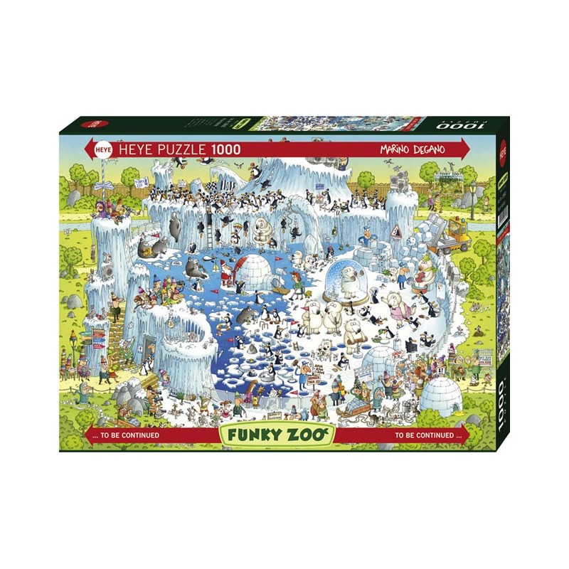 Puzzle 1000 pièces - Polar habitat un jeu Heye Puzzle 1000 pièces - Polar habitat un jeu Heye