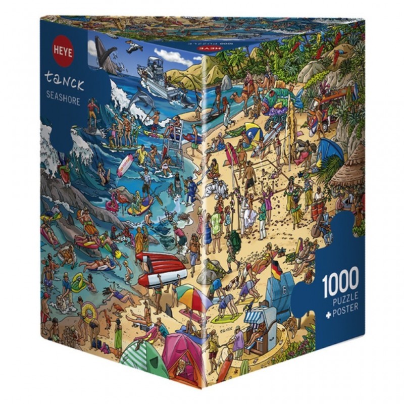 Puzzle 1000 - Tanck - Seashore un jeu Heye Puzzle 1000 - Tanck - Seashore un jeu Heye