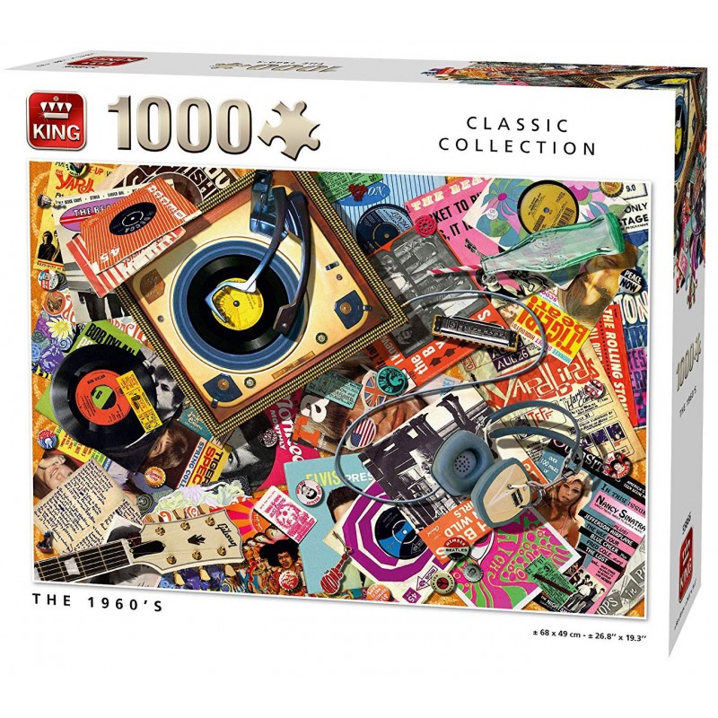 Puzzle 1000 pièces - Sixteens un jeu King