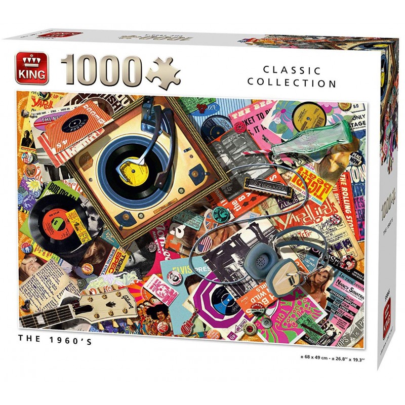 Puzzle 1000 pièces - Sixteens un jeu King Puzzle 1000 pièces - Sixteens un jeu King