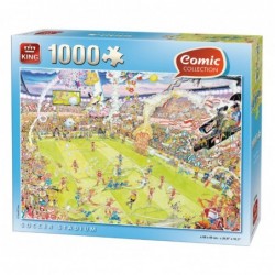 Puzzle 1000 pièces - Soccer stadium un jeu King