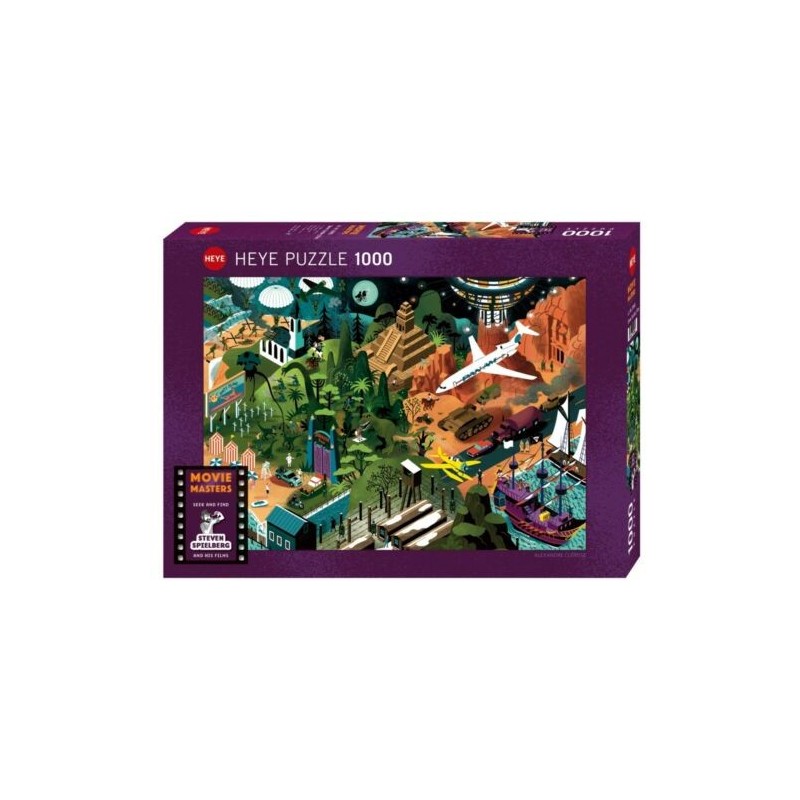Steven Spielberg - Puzzle 1000 un jeu Heye Steven Spielberg - Puzzle 1000 un jeu Heye