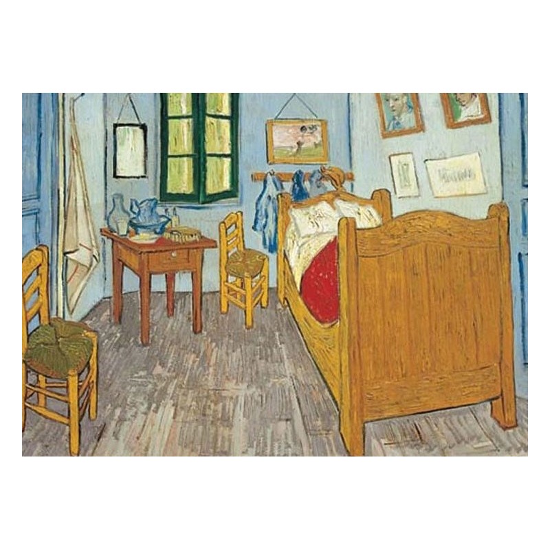 Puzzle 1000 pièces - La chambre de Van Gogh à Arles un jeu Ricordi