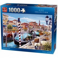 Puzzle 1000 pièces - Venise un jeu King