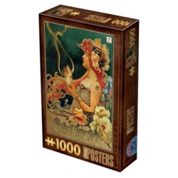 Puzzle 1000 pièces - Vintage Chocolat un jeu D-Toys