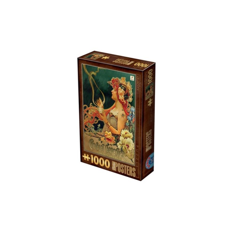 Puzzle 1000 pièces - Vintage Chocolat un jeu D-Toys Puzzle 1000 pièces - Vintage Chocolat un jeu D-Toys
