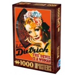 Puzzle 1000 pièces - Marlène Dietrich un jeu Heye