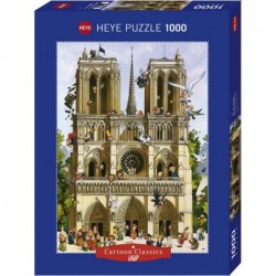 Puzzle 1000 pièces - Vive notre dame un jeu Heye