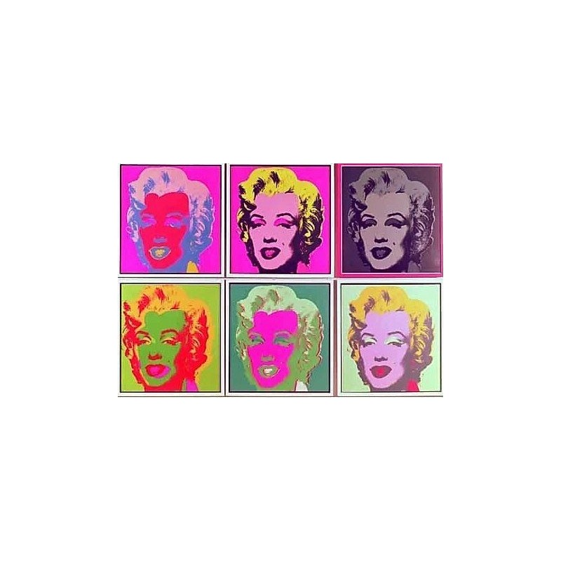 Puzzle 1000 pièces - Warhol - Marylin un jeu Ricordi