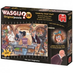 Puzzle 1000 Wasgij Celebrity Chef un jeu Jumbo