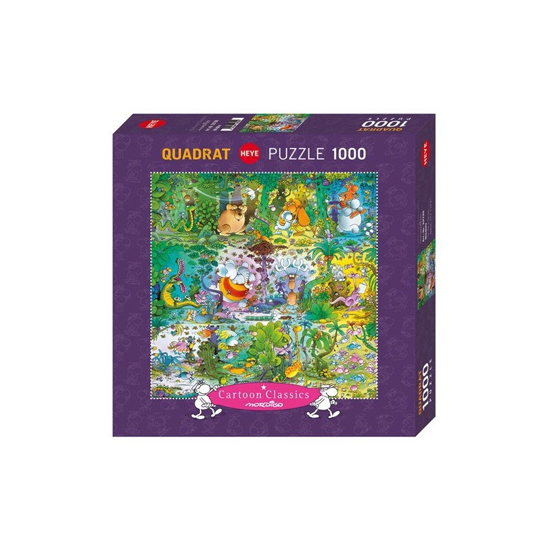 Puzzle 1000 pièces - Wild life un jeu Heye