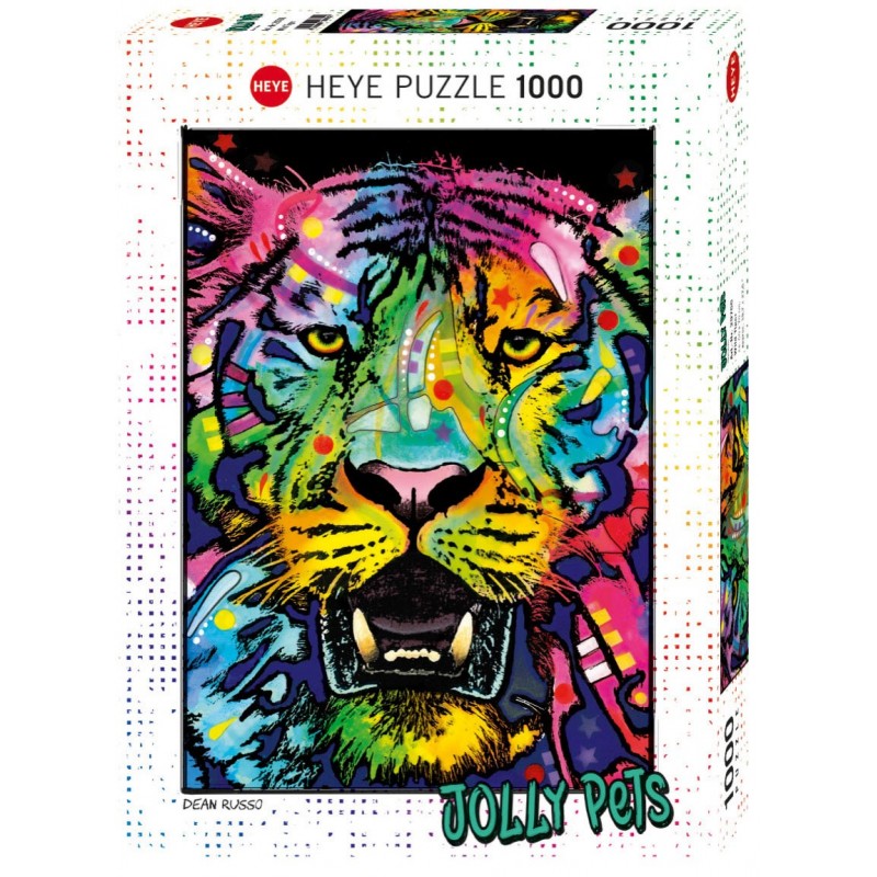 Puzzle 1000 Wild Tiger un jeu Heye