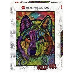 Puzzle 1000 wolf's soul un jeu Heye