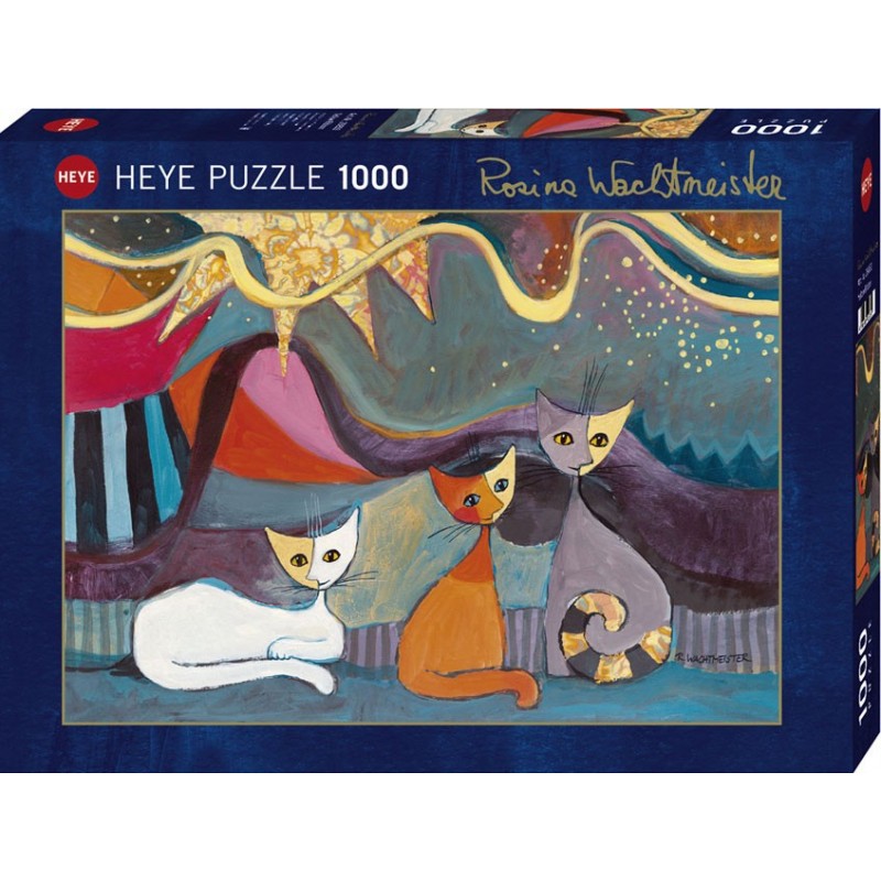Puzzle - 1000 pièces - Wachtmeister - Yellow Ribbon un jeu Heye