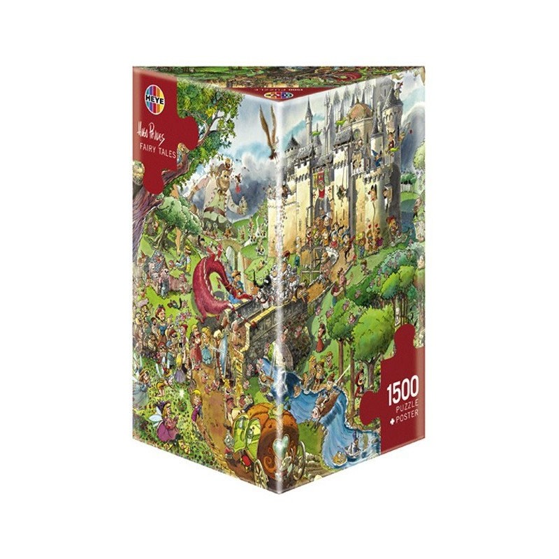 Puzzle 1500 pièces - Prades - Contes de fées un jeu Heye