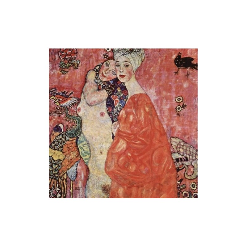 Puzzle 1500 pièces - Klimt - Die freundinnen 1916 - 17 un jeu Ricordi