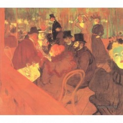 Puzzle 1500 pièces - Toulouse-Lautrec - Le moulin rouge un jeu Ricordi