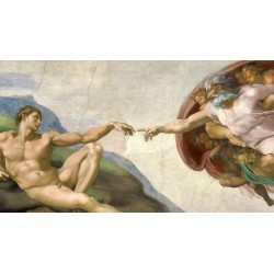 Puzzle 1500 pièces - Michelangelo - Creazione di Adamo un jeu Ricordi