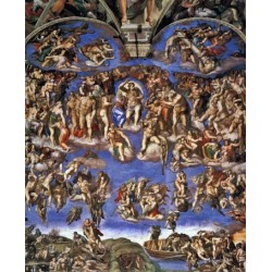 Puzzle 1500 pièces - Michelangelo - Giudizio universale un jeu Ricordi