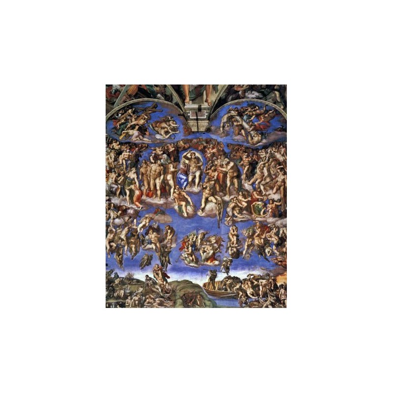 Puzzle 1500 pièces - Michelangelo - Giudizio universale un jeu Ricordi