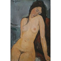 Puzzle 1500 pièces - Modigliani - Female nude un jeu Ricordi