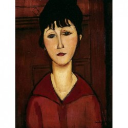 Puzzle 1500 pièces - Modigliani - Tête de jeune fille un jeu Ricordi