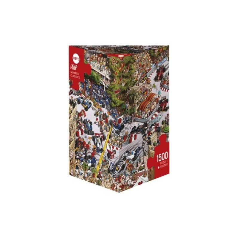 Puzzle 1500 pièces - Monaco un jeu Heye Puzzle 1500 pièces - Monaco un jeu Heye