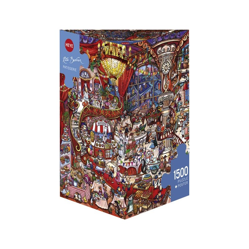 Puzzle 1500 pièces - Berman - Pâtisserie un jeu Heye