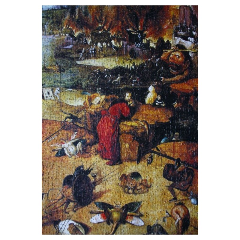 Puzzle 2000 pièces - Bosch - The tempting of St Antonio un jeu Ricordi