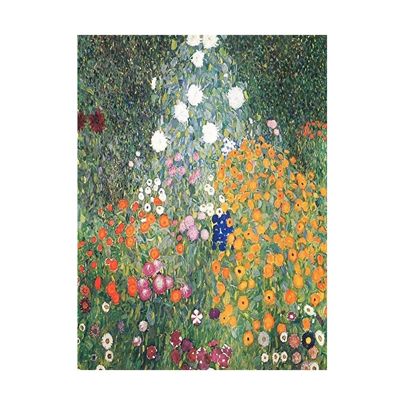 Puzzle 2000 pièces - Klimt - Flower Garden un jeu Ricordi